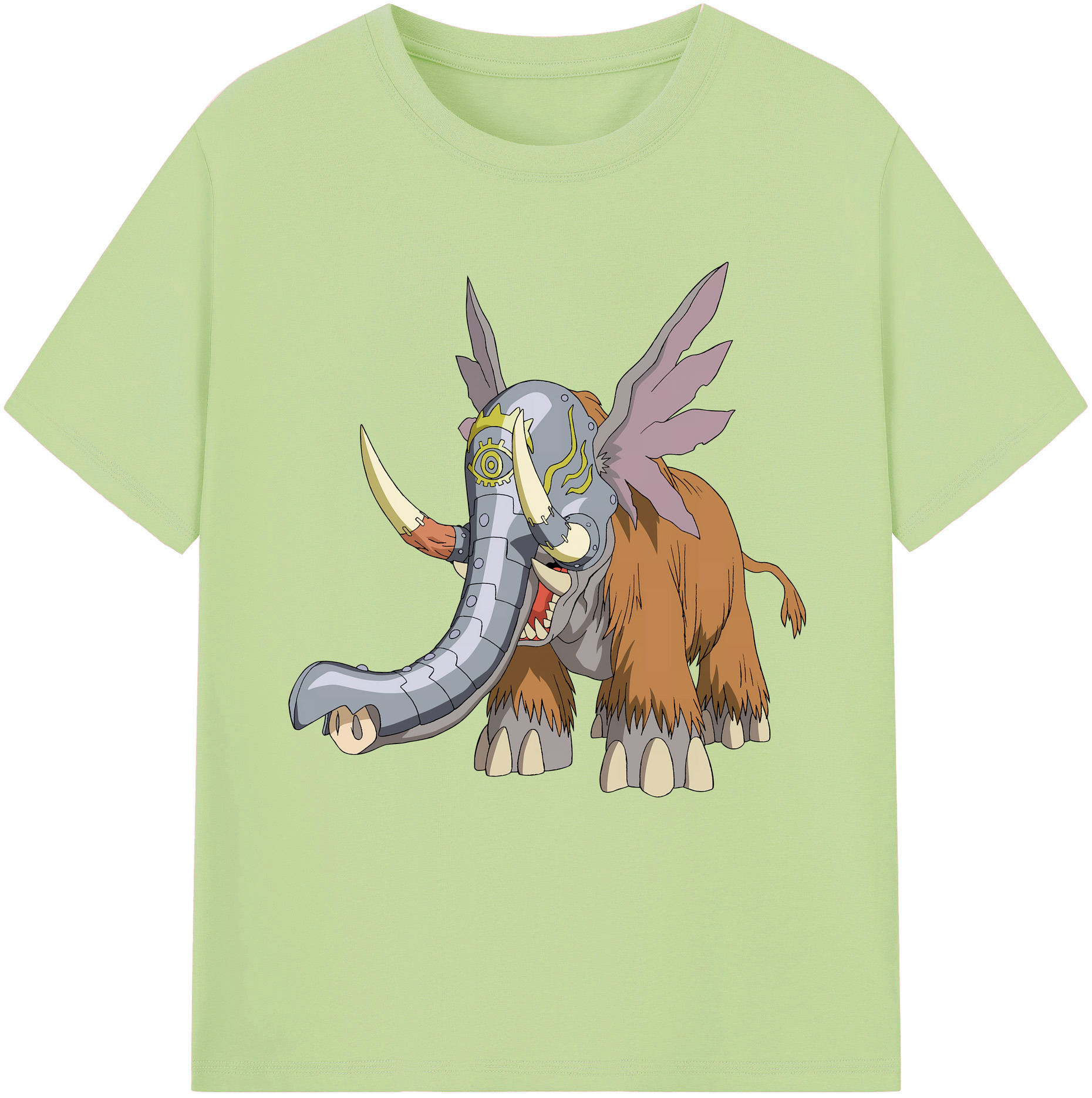 （画像用） Digimon デジタルモンスター/デジモン 綿100％半袖Tシャツ（フロントプリント）